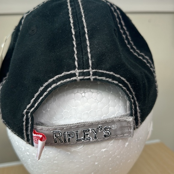 Ripley's Believe it or Not Baseball Golf Hat with Skull and Bottle Opener - Picture 2 of 5
